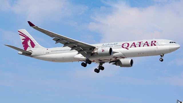 A7-AEF:Airbus A330-300:Qatar Airways